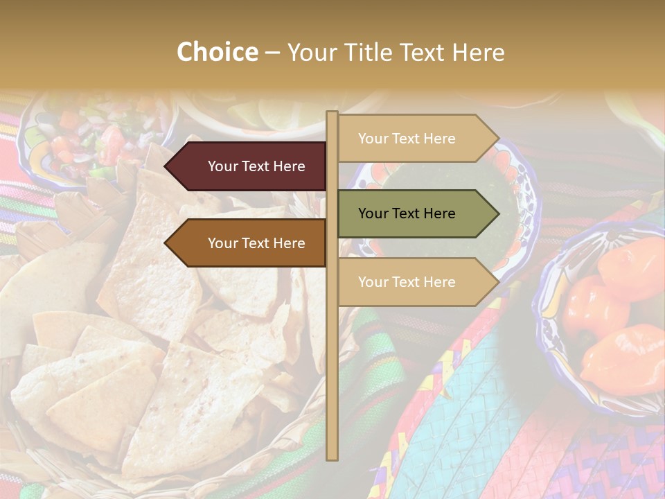 Sour Chips Dinner PowerPoint Template