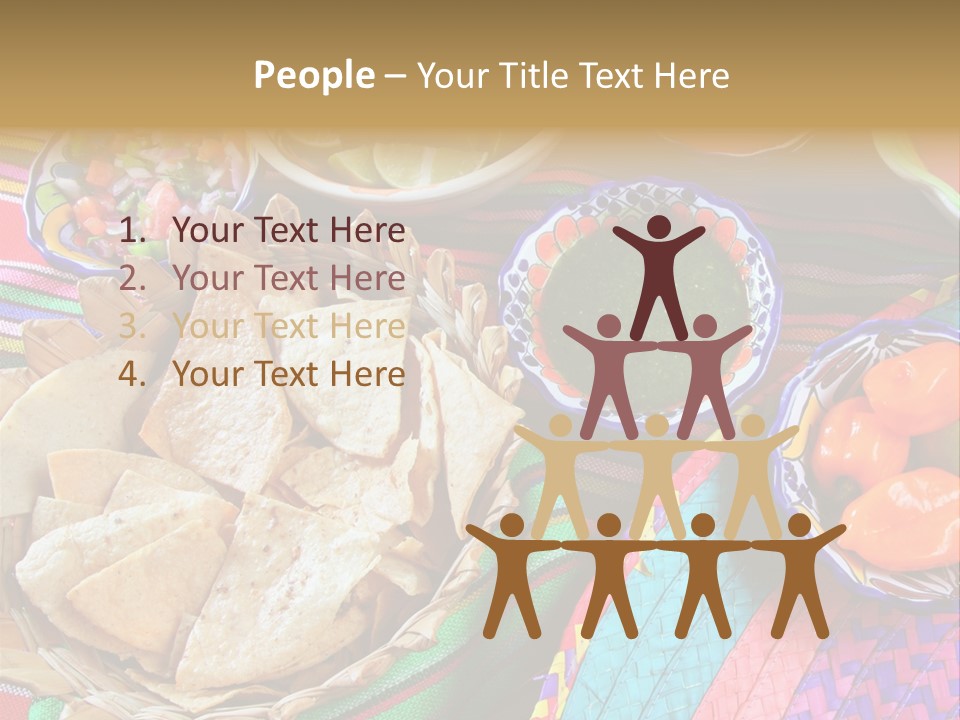 Sour Chips Dinner PowerPoint Template