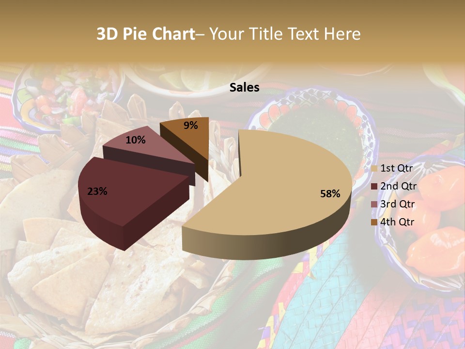 Sour Chips Dinner PowerPoint Template