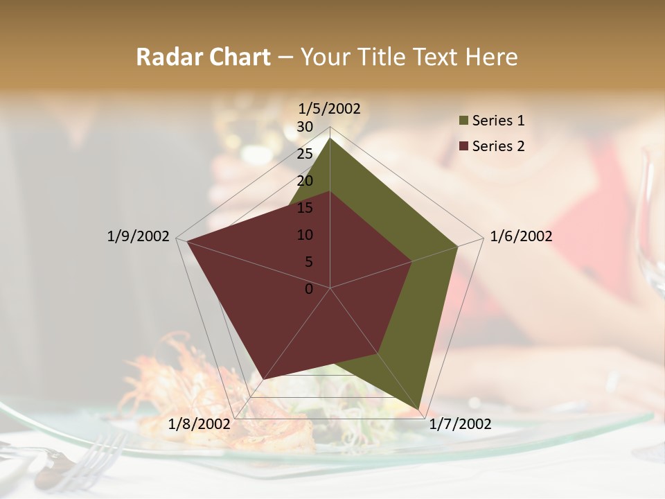Dish Star Restaurant Gourmet Temple PowerPoint Template