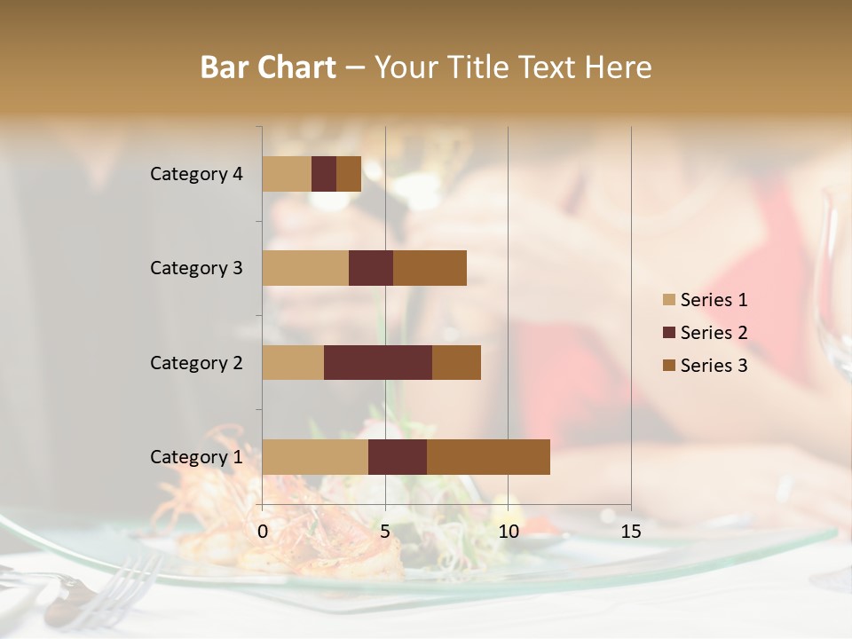 Dish Star Restaurant Gourmet Temple PowerPoint Template