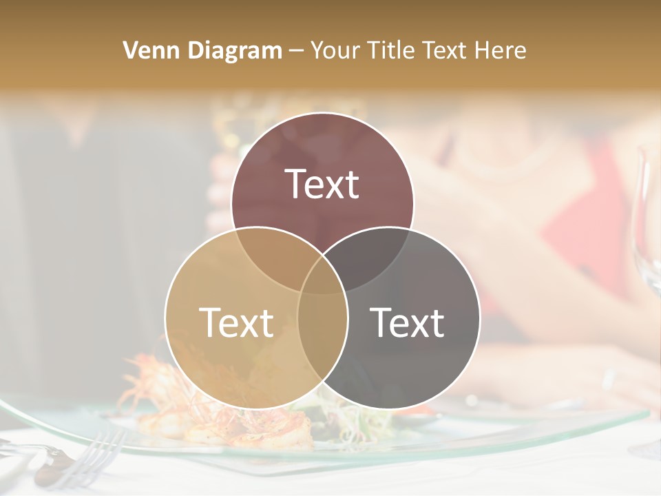 Dish Star Restaurant Gourmet Temple PowerPoint Template