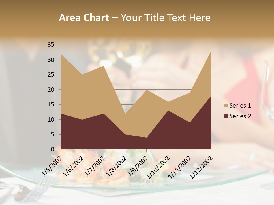 Dish Star Restaurant Gourmet Temple PowerPoint Template