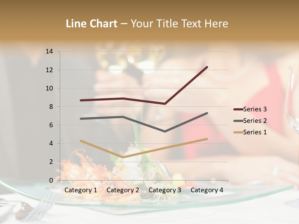 Dish Star Restaurant Gourmet Temple PowerPoint Template