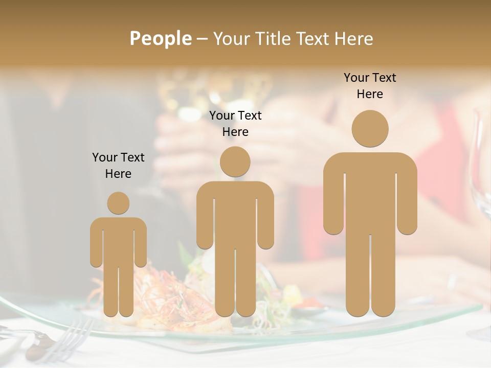 Dish Star Restaurant Gourmet Temple PowerPoint Template