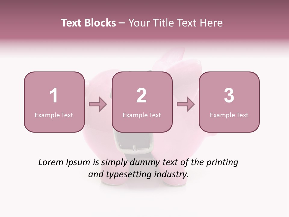 Smart Bank Economy PowerPoint Template