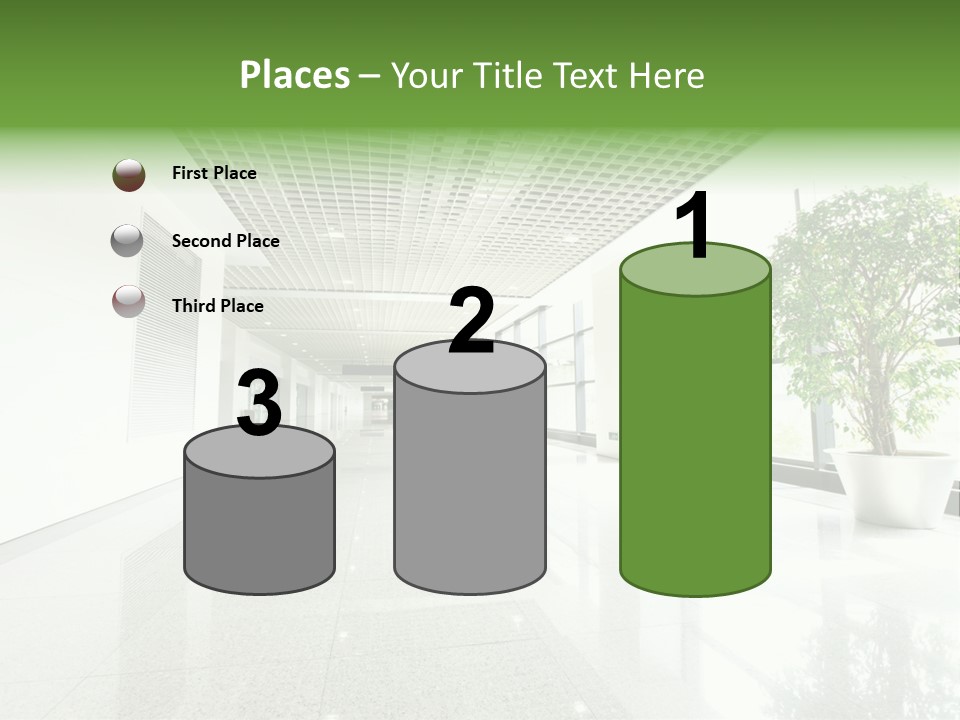 Waiting Empty Perspective PowerPoint Template