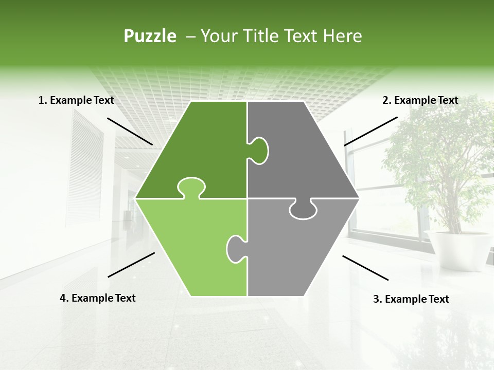 Waiting Empty Perspective PowerPoint Template