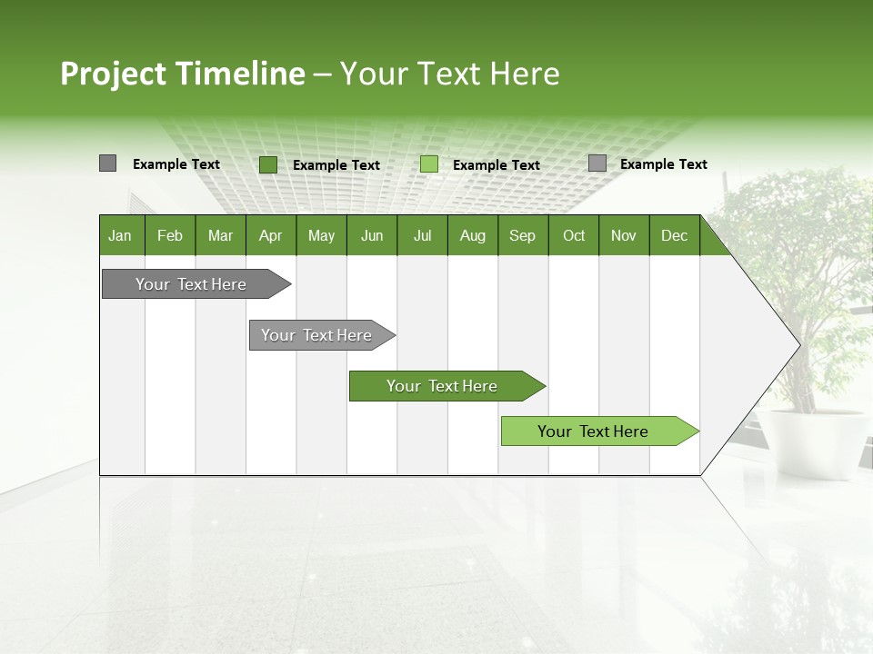 Waiting Empty Perspective PowerPoint Template