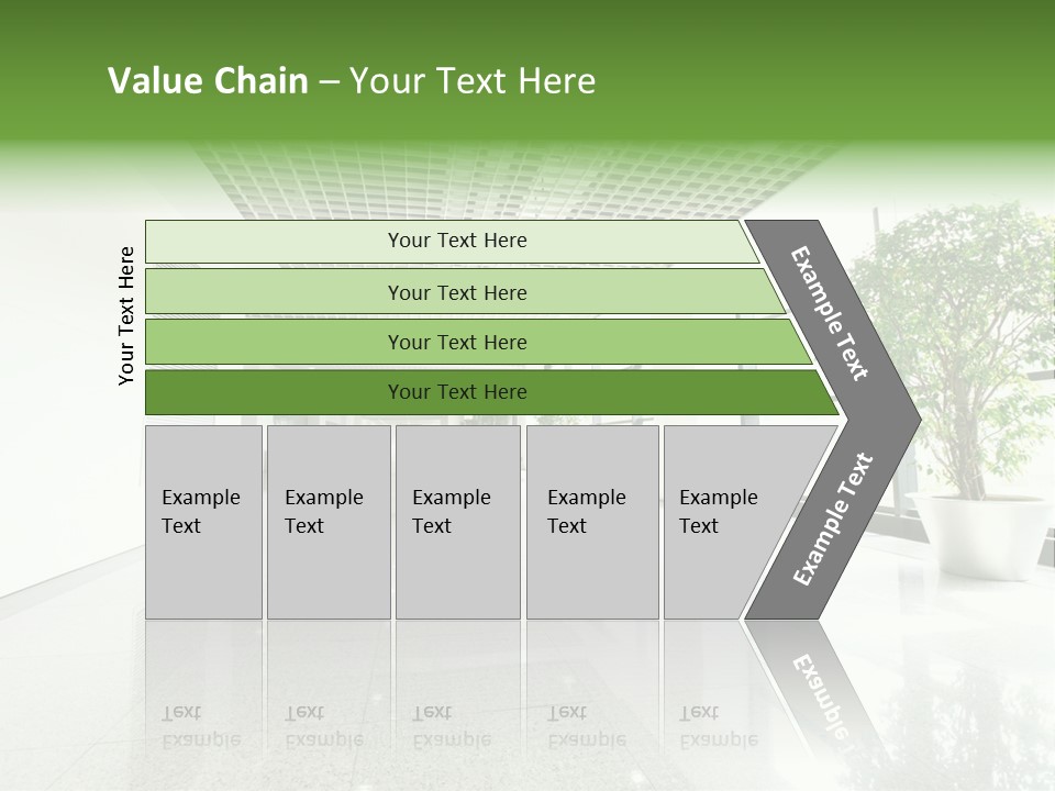 Waiting Empty Perspective PowerPoint Template