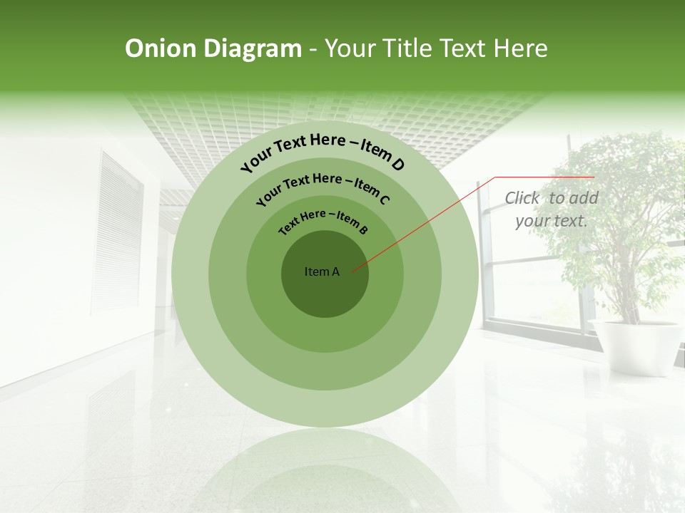 Waiting Empty Perspective PowerPoint Template