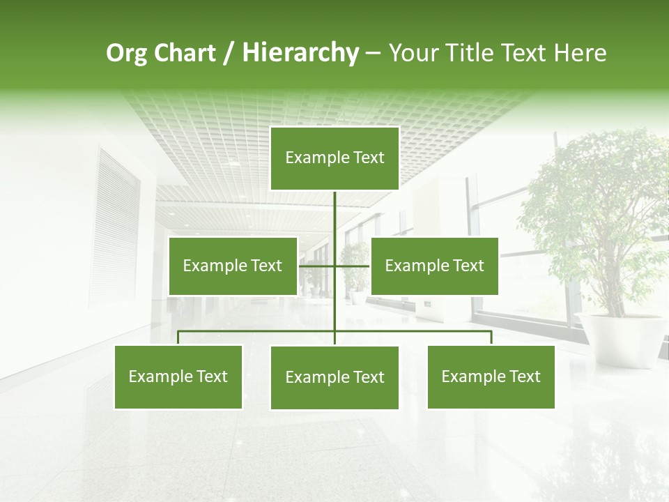 Waiting Empty Perspective PowerPoint Template