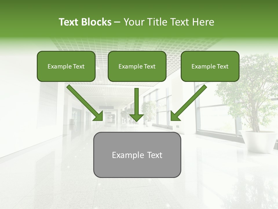 Waiting Empty Perspective PowerPoint Template