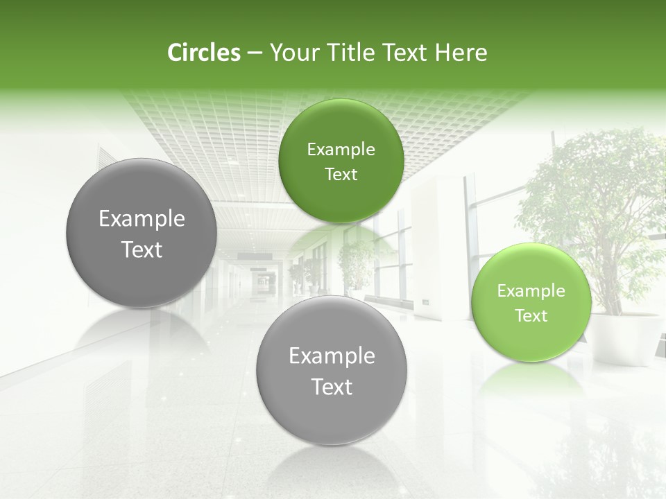 Waiting Empty Perspective PowerPoint Template