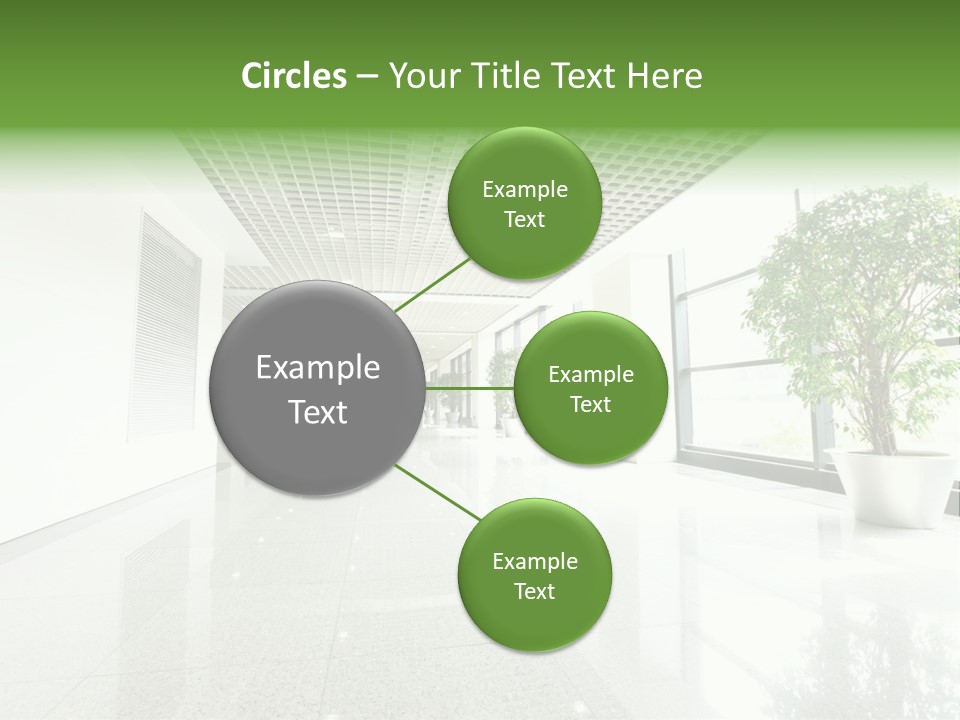 Waiting Empty Perspective PowerPoint Template