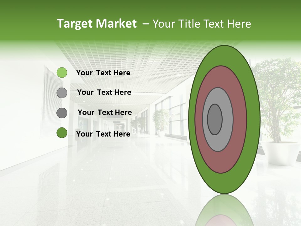 Waiting Empty Perspective PowerPoint Template