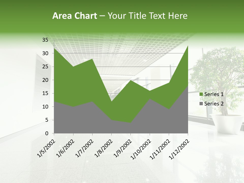Waiting Empty Perspective PowerPoint Template
