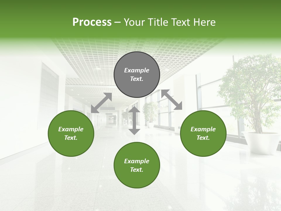 Waiting Empty Perspective PowerPoint Template