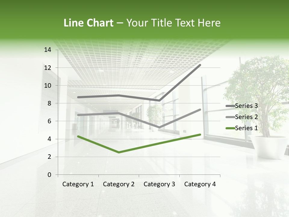 Waiting Empty Perspective PowerPoint Template