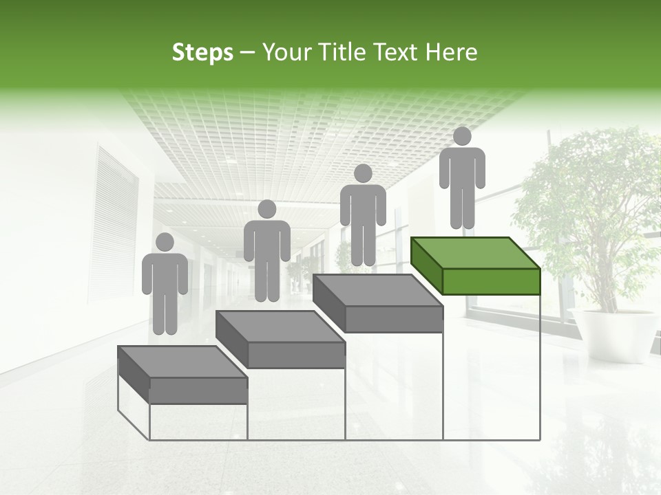 Waiting Empty Perspective PowerPoint Template