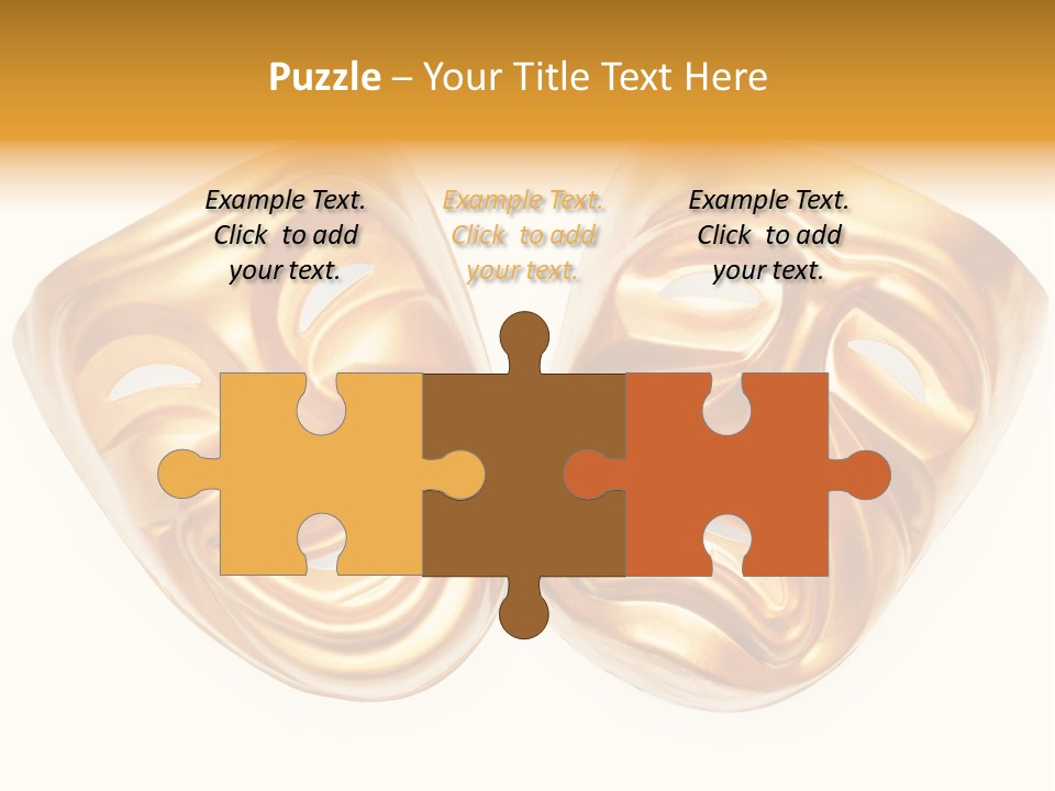 Comedy Smile Folded PowerPoint Template