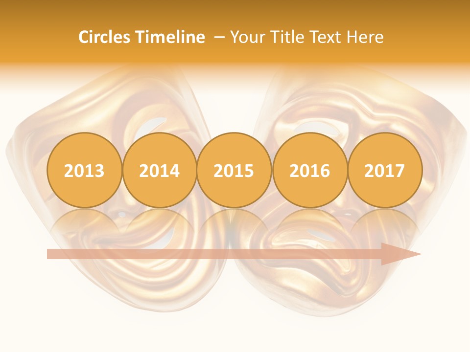 Comedy Smile Folded PowerPoint Template