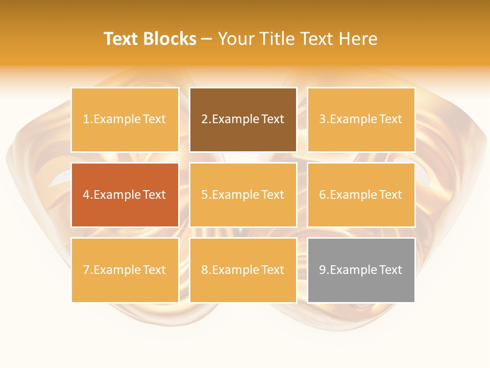Comedy Smile Folded PowerPoint Template