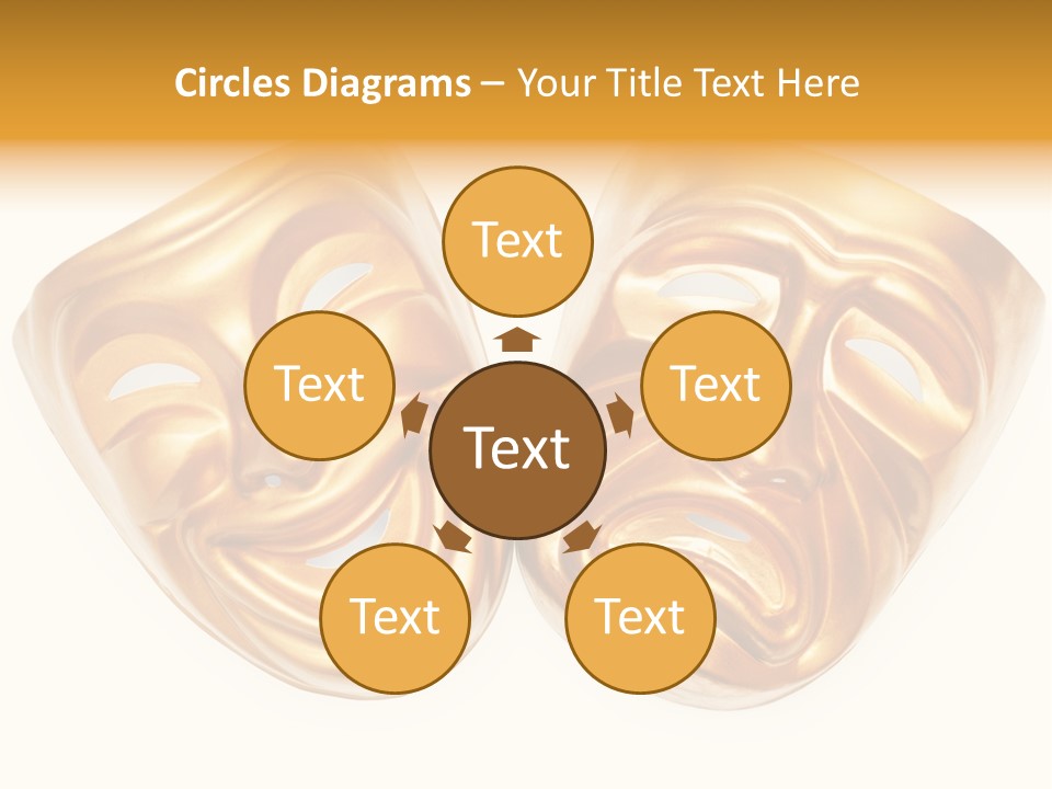 Comedy Smile Folded PowerPoint Template