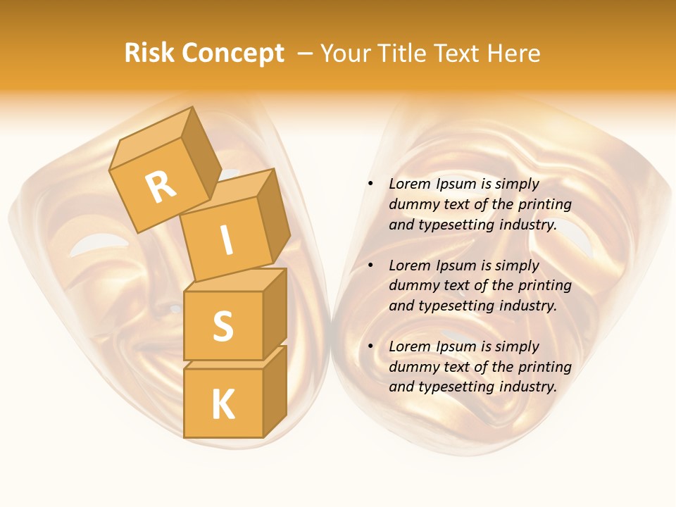 Comedy Smile Folded PowerPoint Template