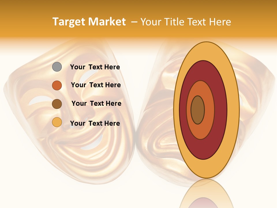 Comedy Smile Folded PowerPoint Template