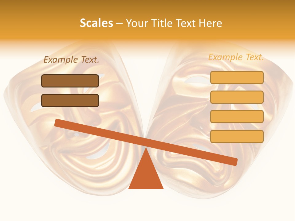 Comedy Smile Folded PowerPoint Template