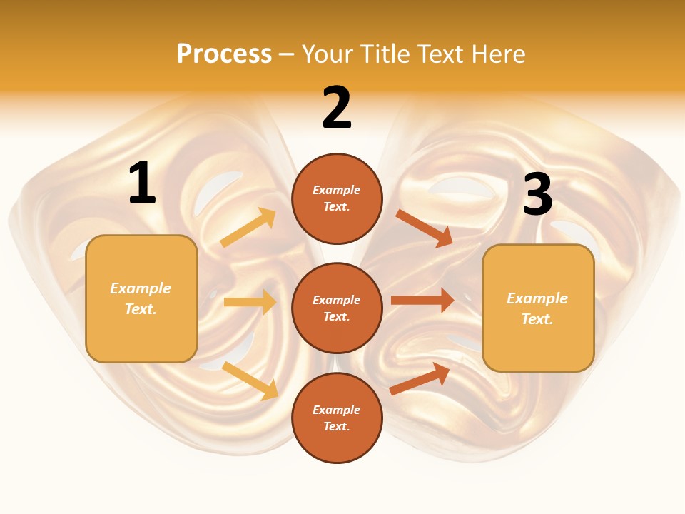 Comedy Smile Folded PowerPoint Template