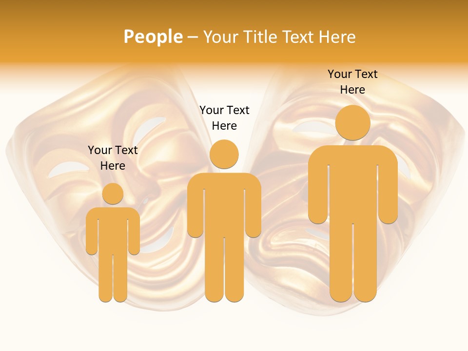 Comedy Smile Folded PowerPoint Template