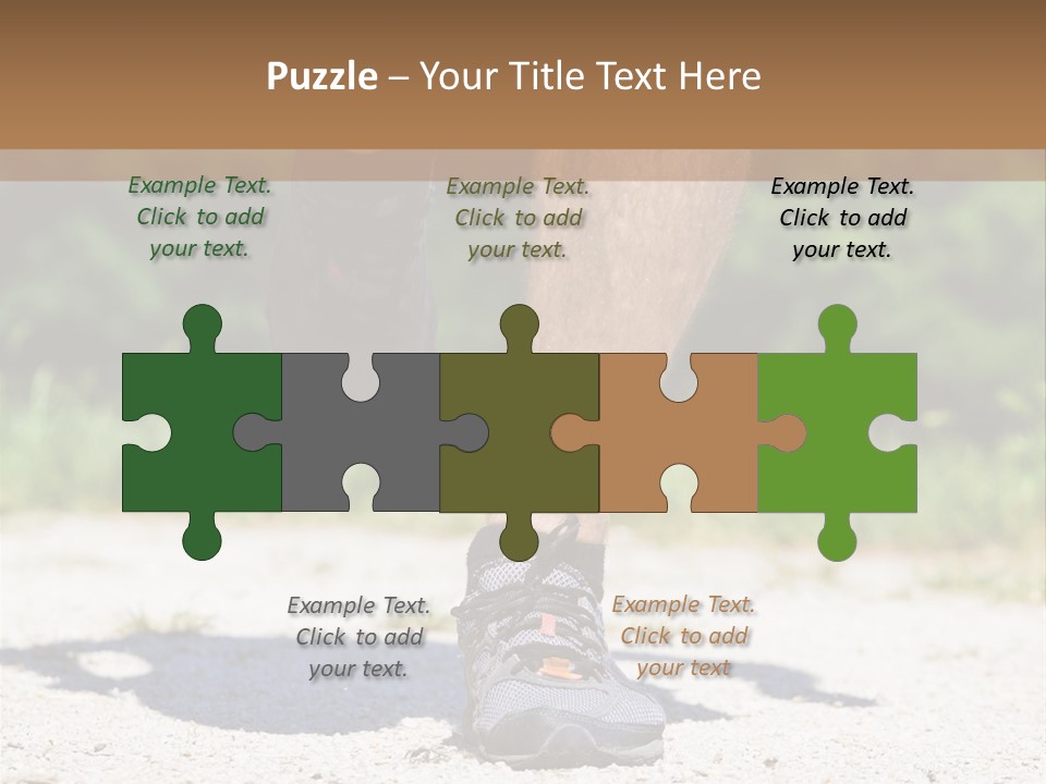 Jog Vacations Concept PowerPoint Template