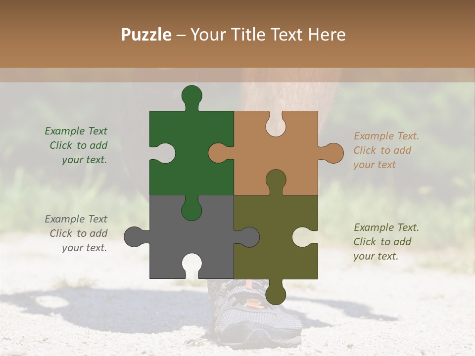 Jog Vacations Concept PowerPoint Template