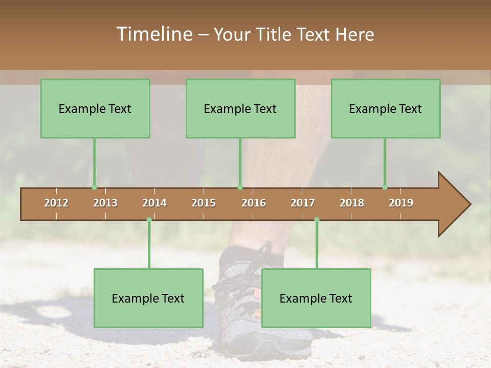 Jog Vacations Concept PowerPoint Template