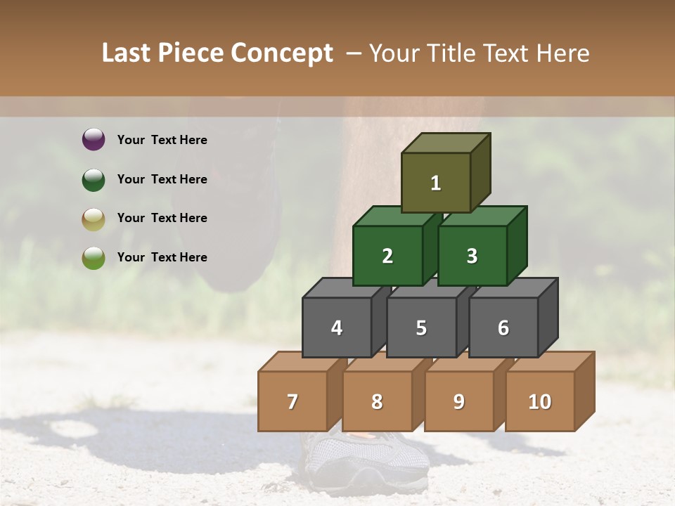 Jog Vacations Concept PowerPoint Template