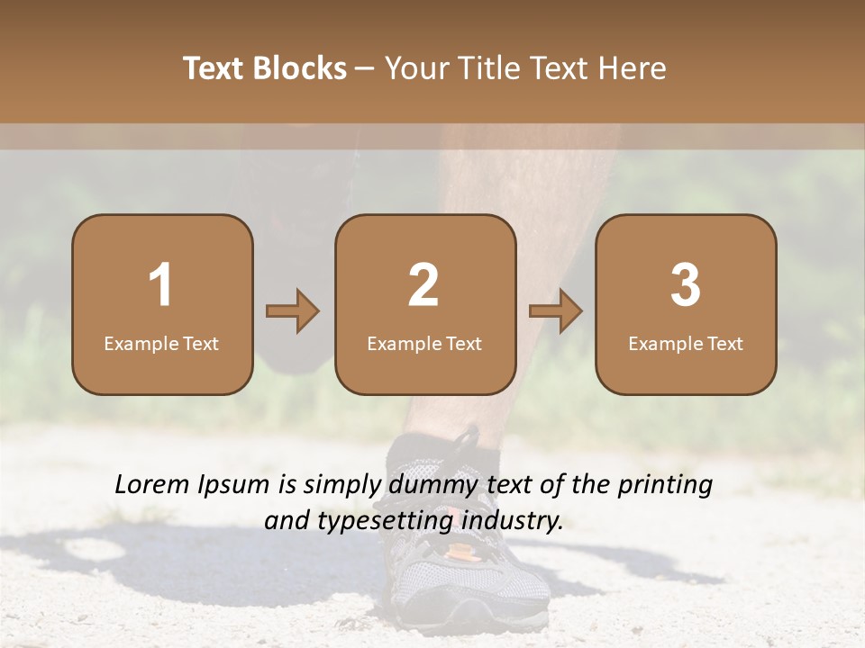 Jog Vacations Concept PowerPoint Template