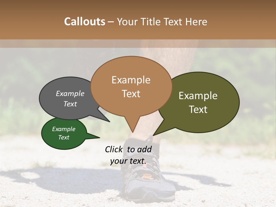 Jog Vacations Concept PowerPoint Template