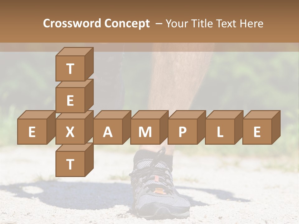 Jog Vacations Concept PowerPoint Template