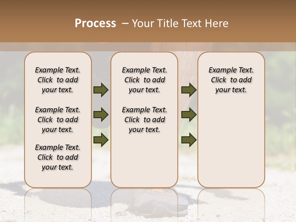 Jog Vacations Concept PowerPoint Template