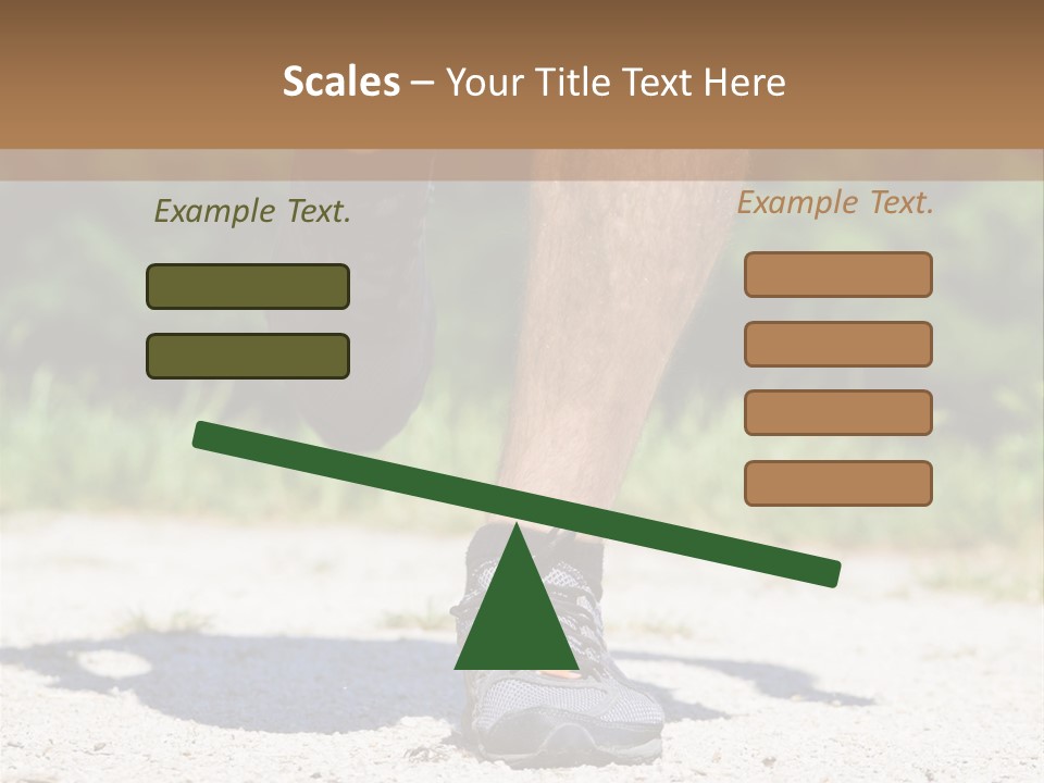Jog Vacations Concept PowerPoint Template