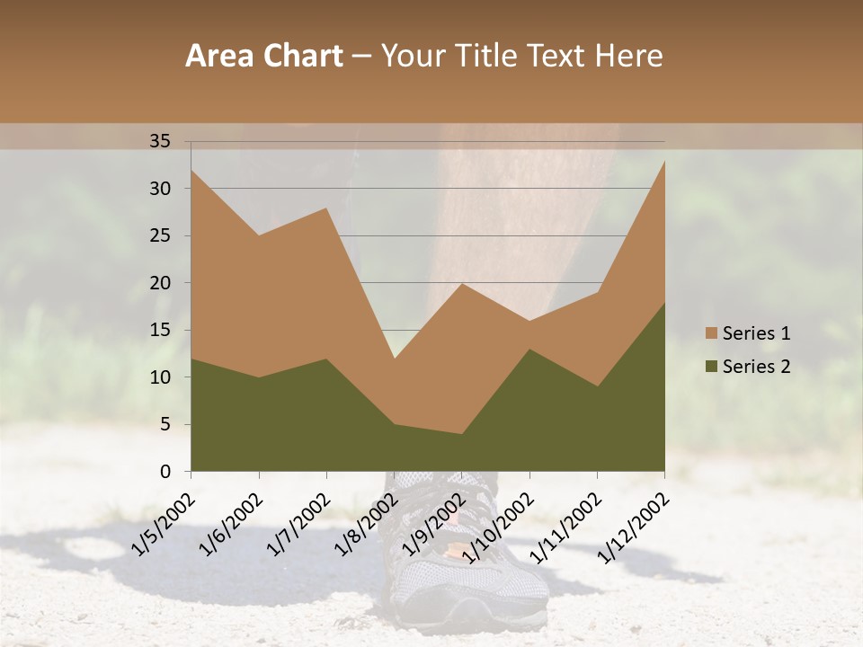 Jog Vacations Concept PowerPoint Template