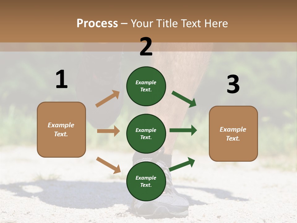 Jog Vacations Concept PowerPoint Template