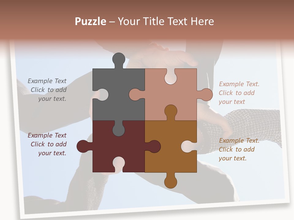 Human Mature Union PowerPoint Template