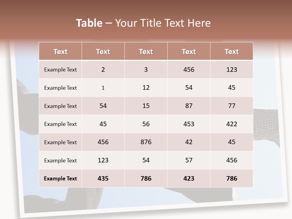 Human Mature Union PowerPoint Template