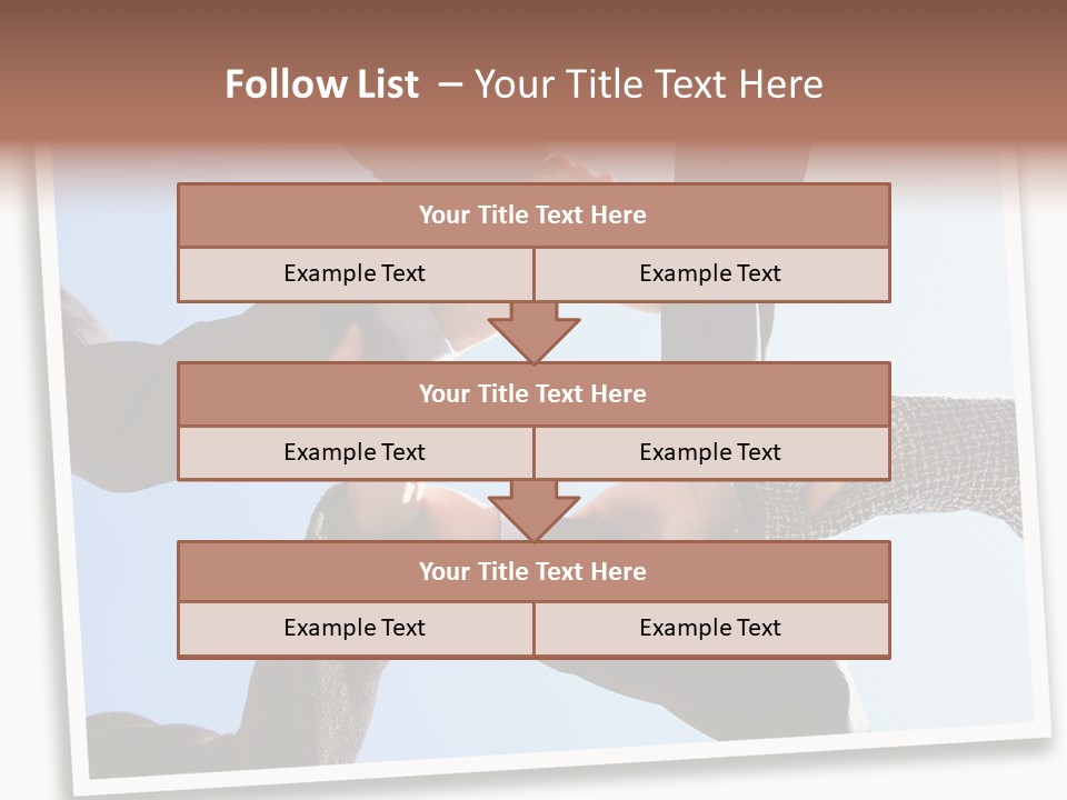 Human Mature Union PowerPoint Template