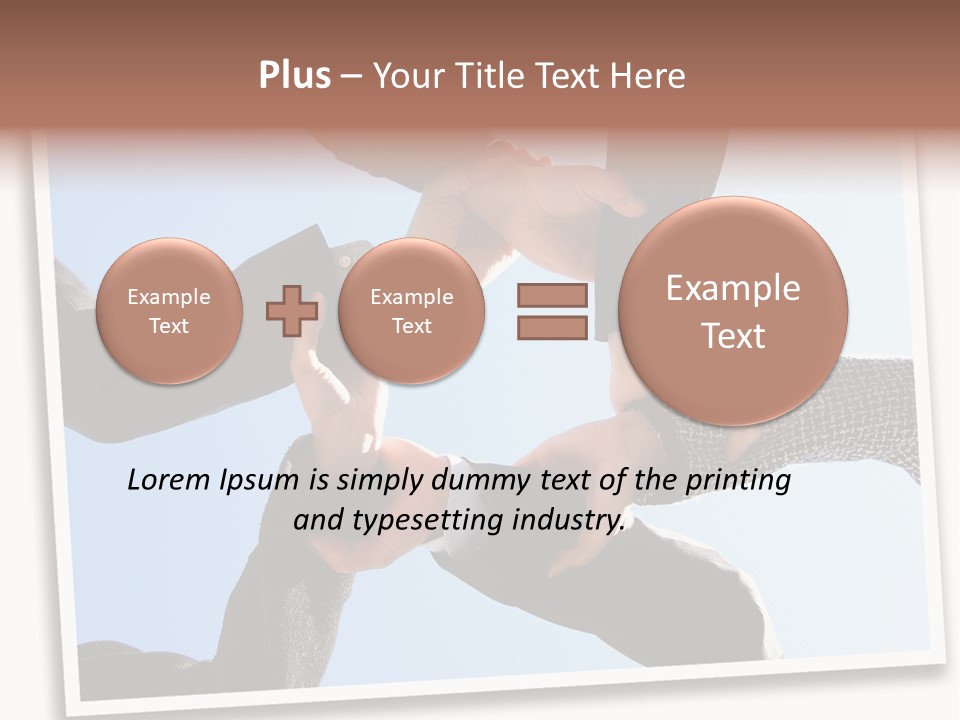 Human Mature Union PowerPoint Template