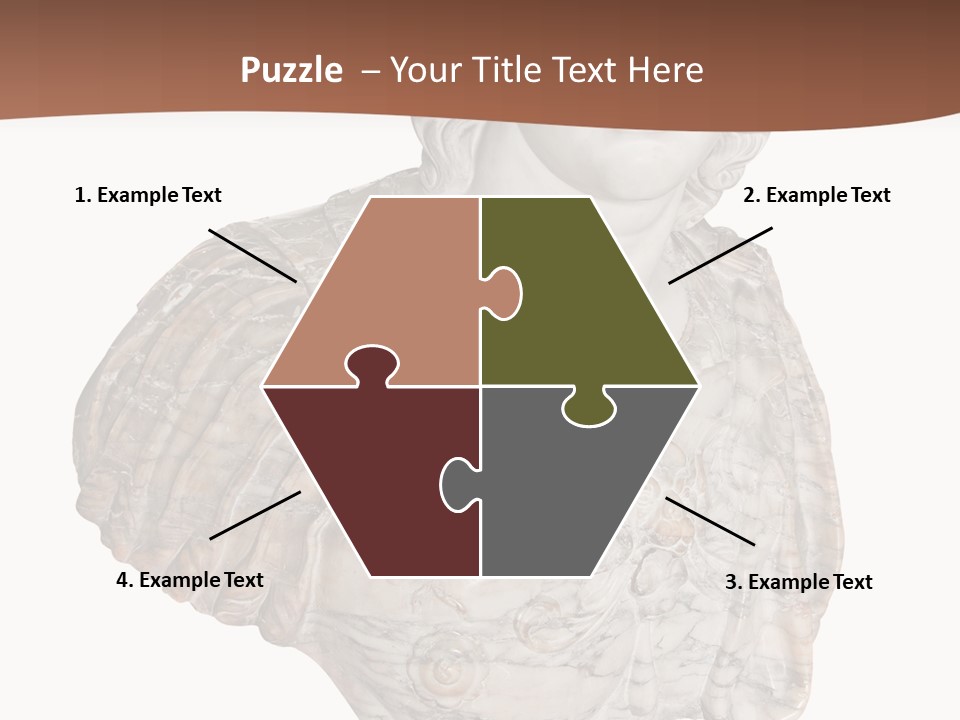 Face White Historic PowerPoint Template