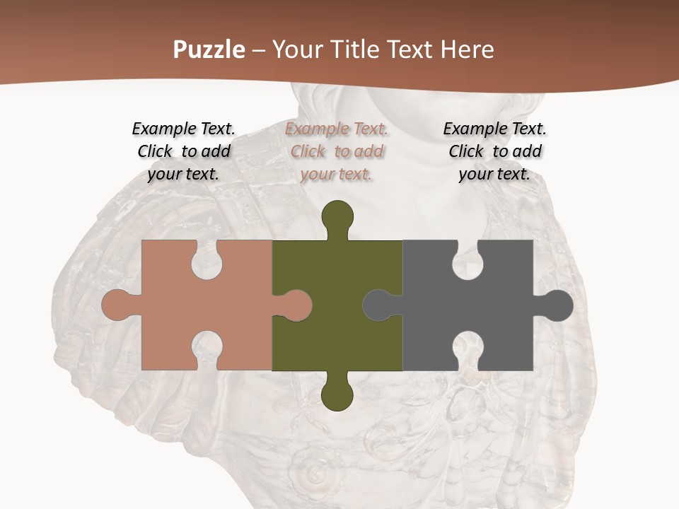 Face White Historic PowerPoint Template